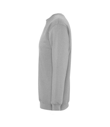 SOLS Unisex Supreme Sweatshirt (Gray Marl) - UTPC2837