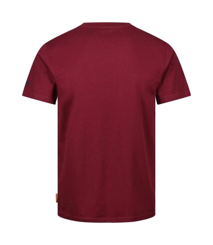 Regatta Mens Original Workwear Cotton T-Shirt (Burgundy) - UTRG9458
