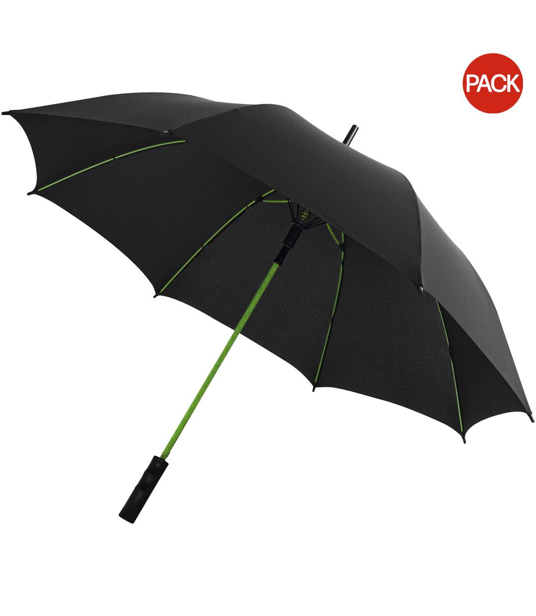 Parapluie spark taille unique noir / citron Avenue-1