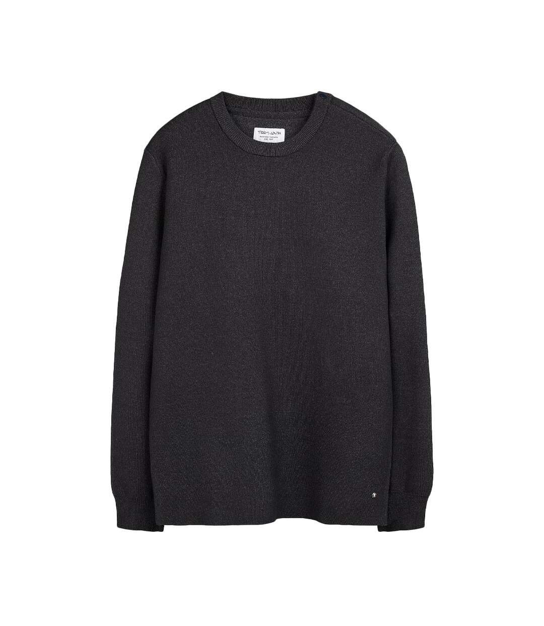 Pull noir homme teddy smith drystan-1