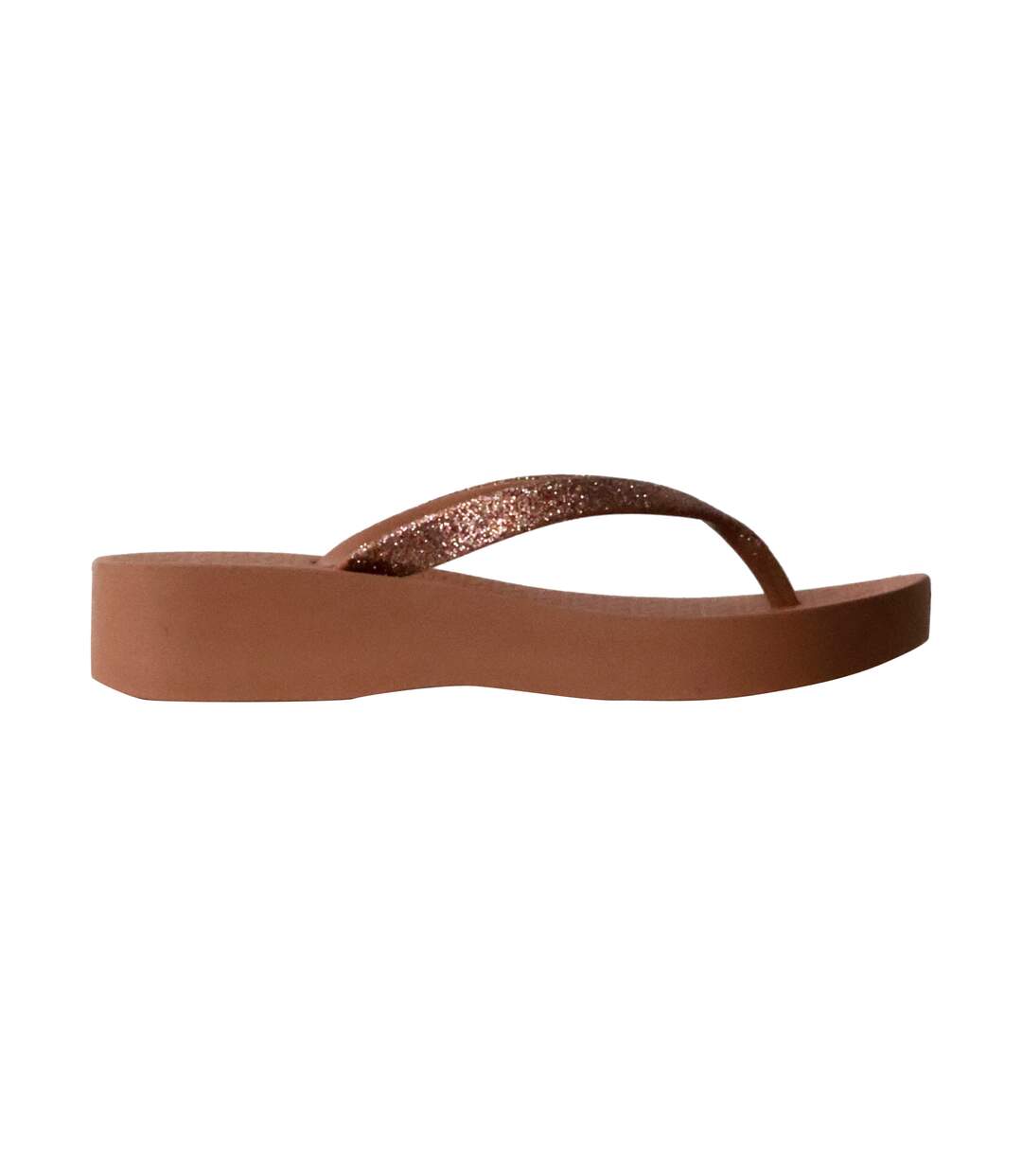 Tong Compensées à Enfiler Ipanema Mesh Chic Plat-2