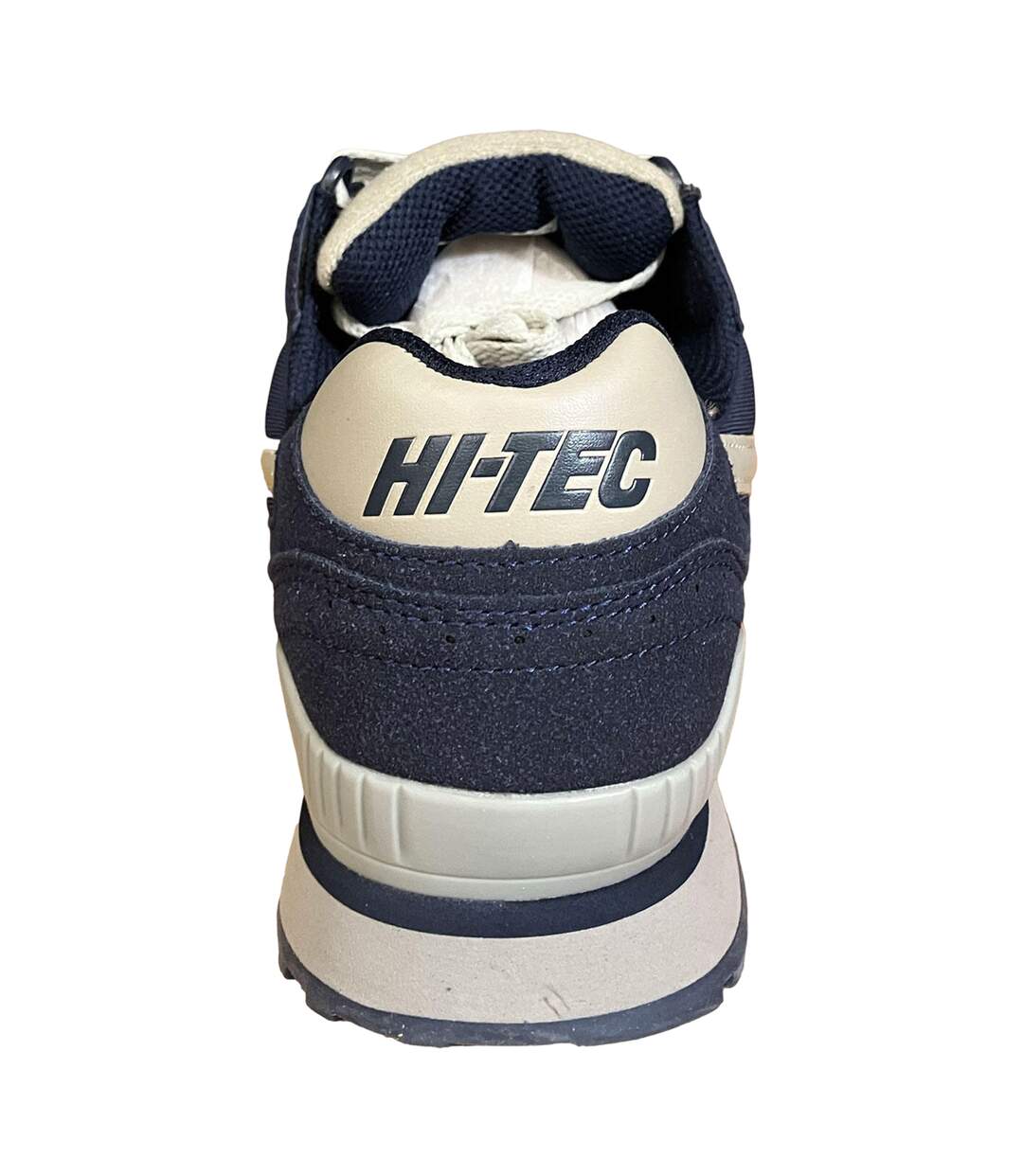 Baskets Silver Shadow Homme Bleu Nuit Blanc Cassé Hi-Tec-2