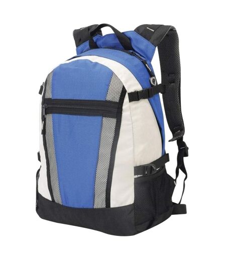 Indiana Sac À Dos 20 Litres Taille Unique Bleu Royal Blanc Cassé Shugon