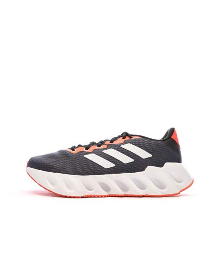 Chaussures de running noires/oranges homme adidas switch