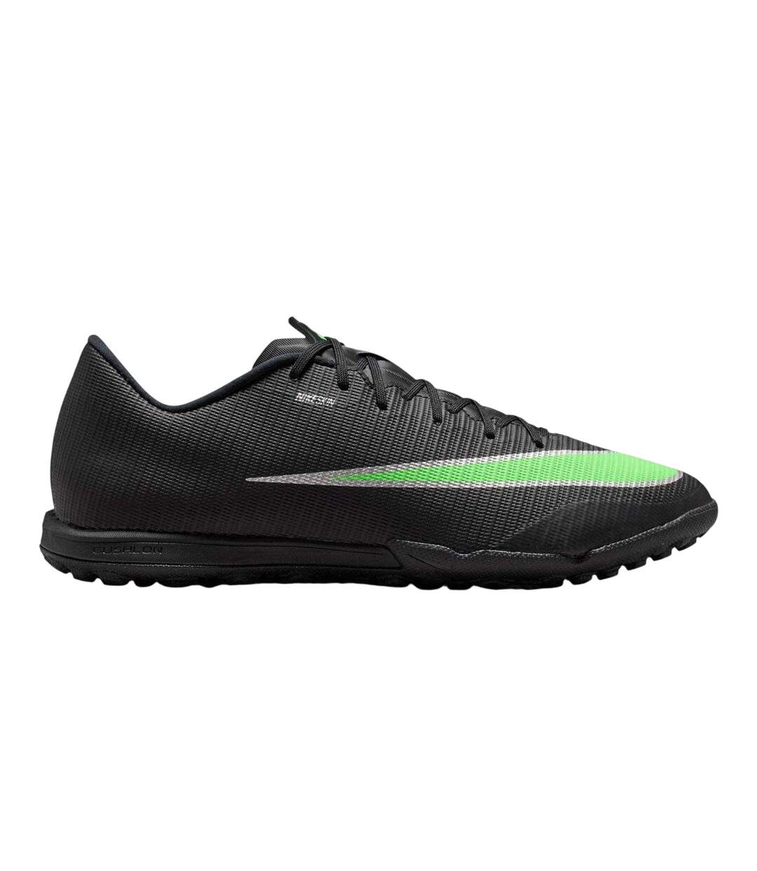 Mens Mercurial Academy Low Cut Artificial Ground Football Boots Black Green Nike-1