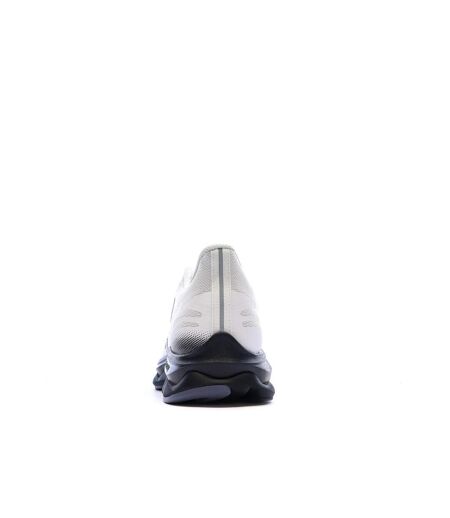 Chaussures de running blanc/noir homme mizuno wave serene 2