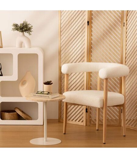 Vase Design en Dolomite Nola 30cm Beige