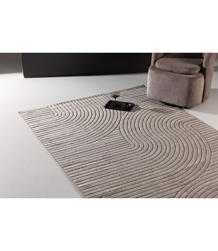 Tapis Déco Vince Solar 160x230cm Marron