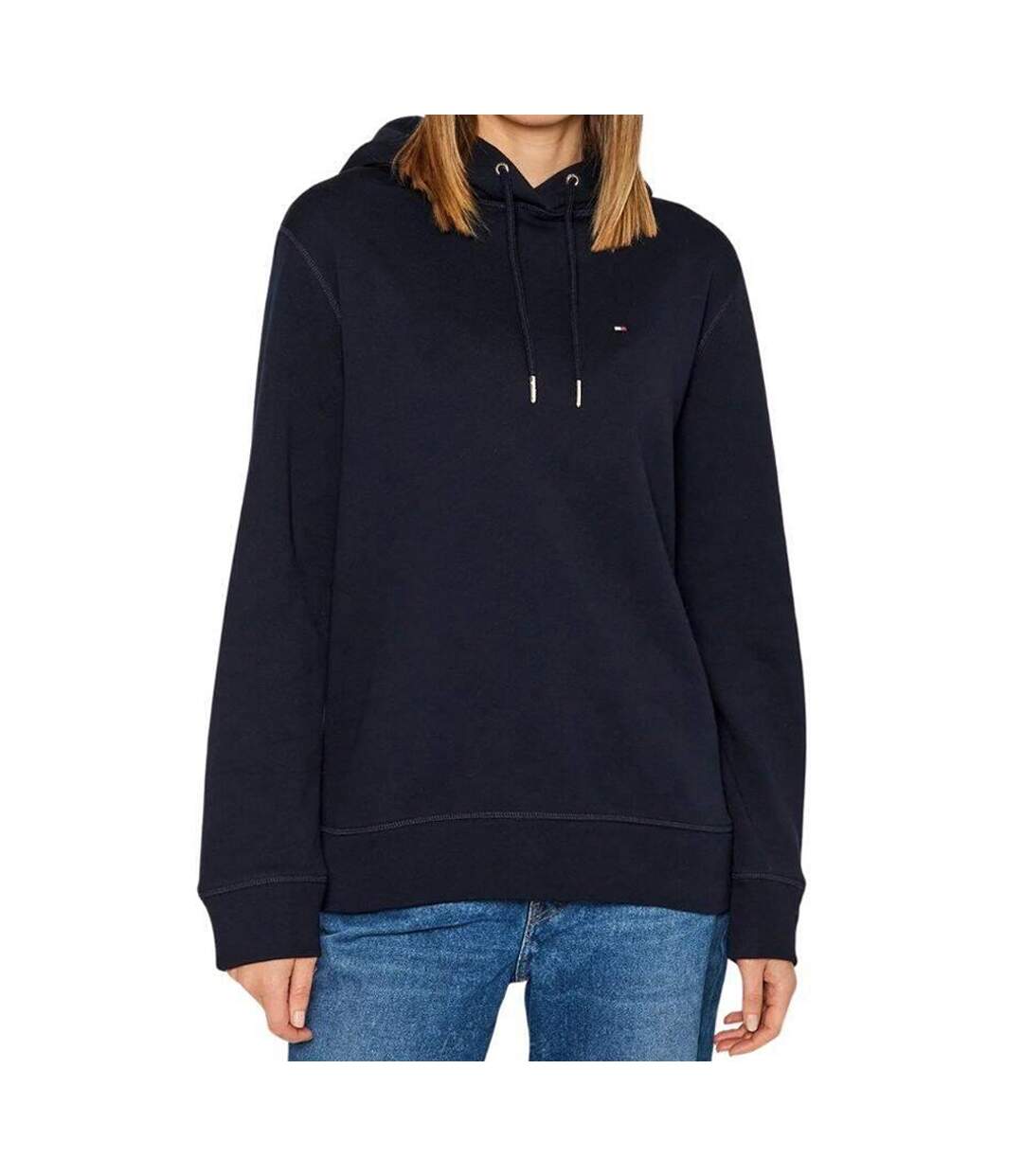 Sweat À Capuche Femme Noir Tommy Hilfiger-1