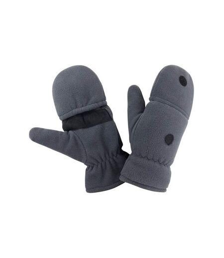 Gripped gloves grey Result Winter Essentials