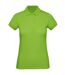 Polo inspire femme vert orchidée B&C