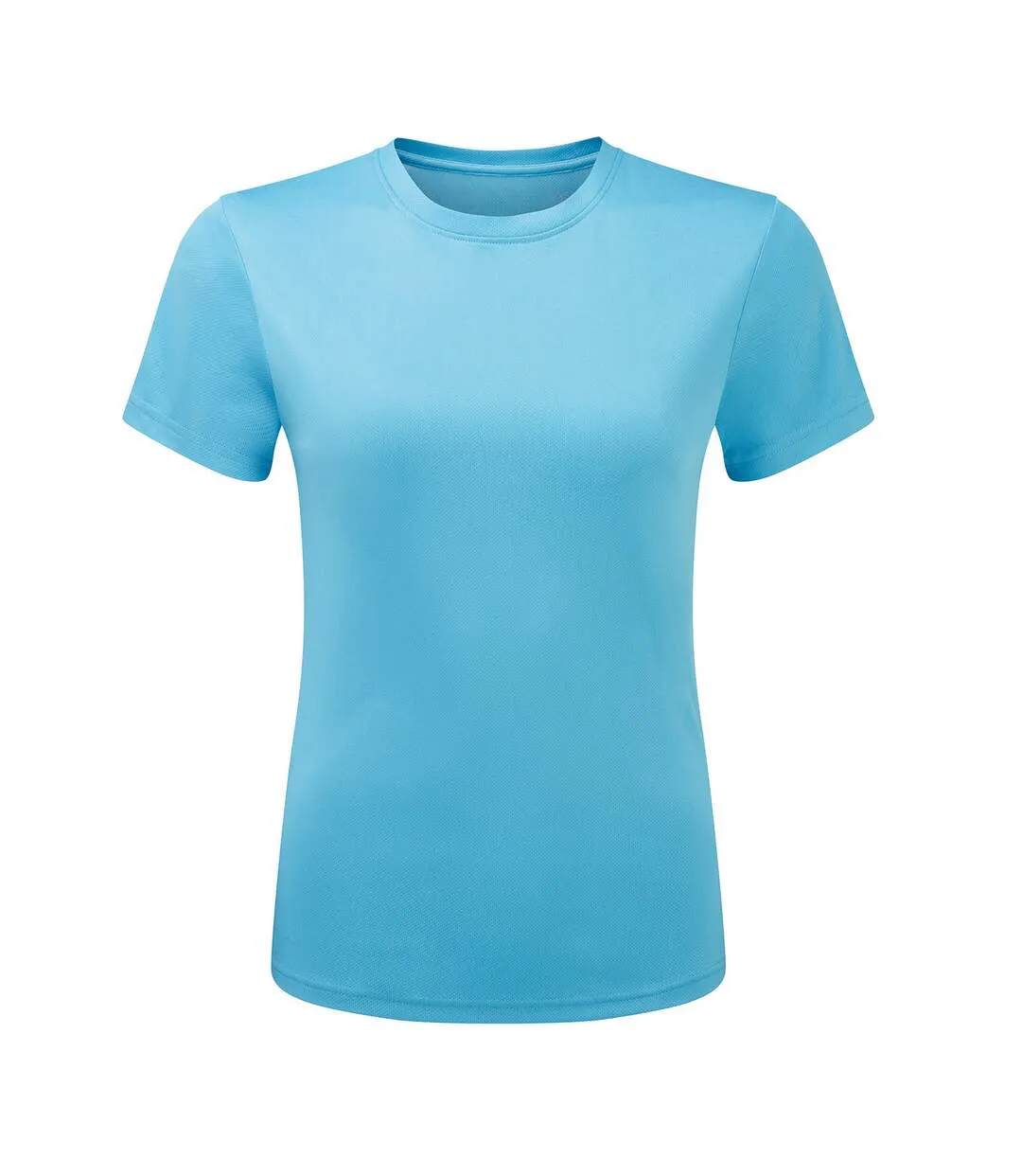 T-shirt Ion-charge Femme Turquoise Vif TriDri-1