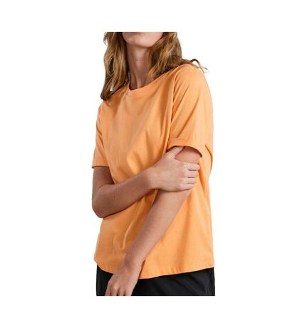 T-Shirt Corail Femme Pieces Pcria - S