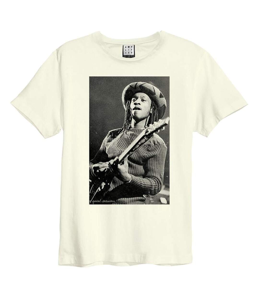 T-shirt Joe Wise Adulte Blanc Amplified-1