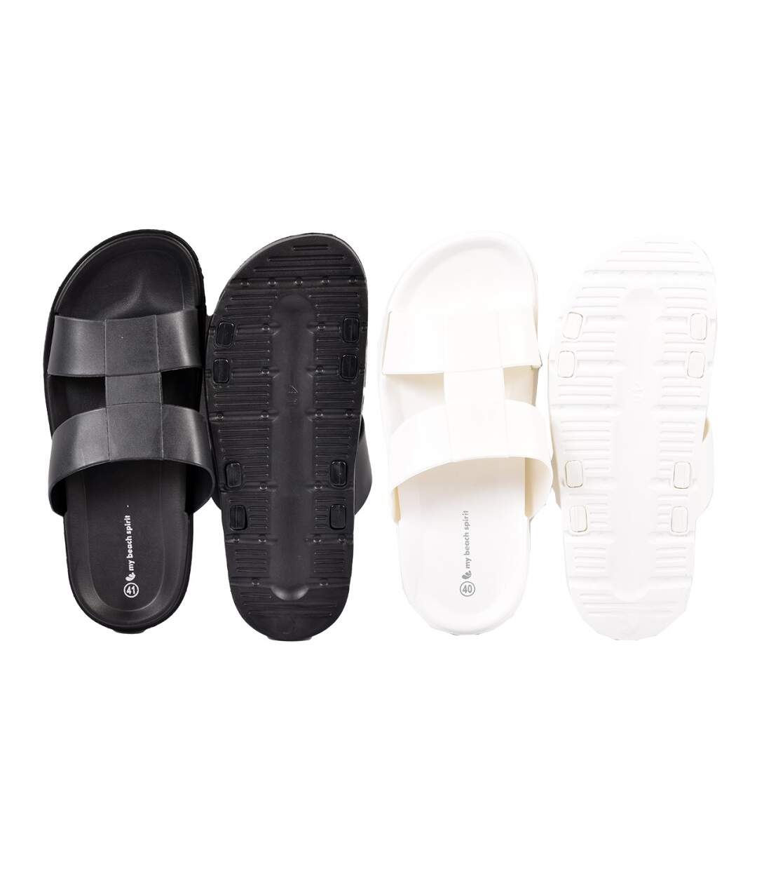 Sandales Mules CROISEE Lot de 2-4