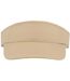 Unisex adult roland structured visor cap khaki Atlantis