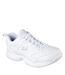 Womens/ladies dighton-bricelyn sr leather relaxed fit safety shoes white Skechers-1