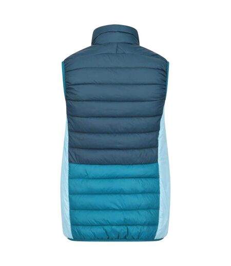 Veste Matelassée Sans Manches Motif/style Blocs De Couleurs Harrock Femme Bleu Sarcelle Foncé Bleu Sarcelle Sombre Regatta