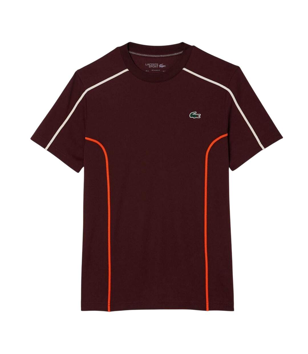 T-shirt Tennis Homme Marron Lacoste-2