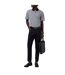 Mens Geometric Polo Shirt Black Ted Baker-3