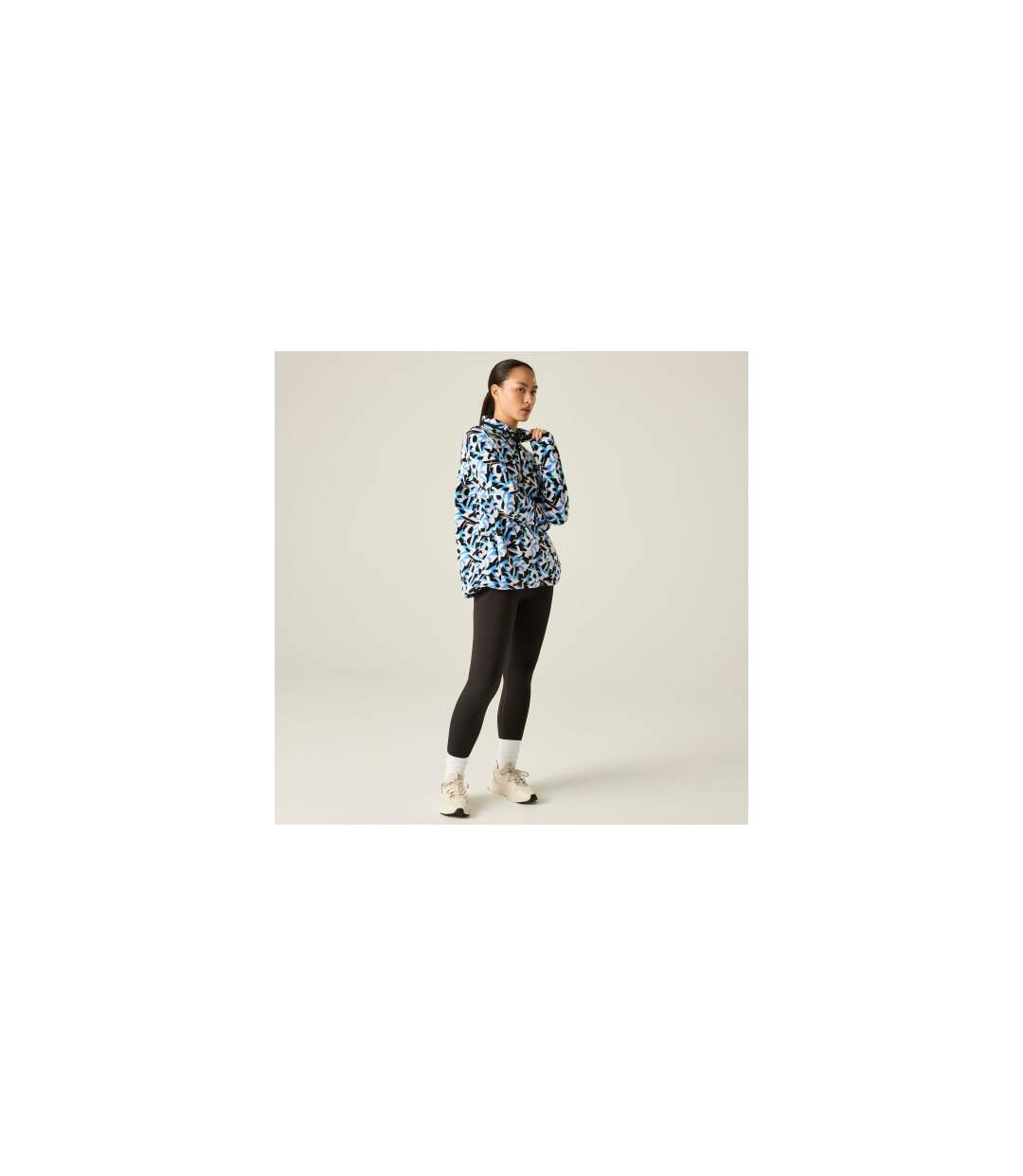 Womens/ladies Swirl Button Fleece Top Multicoloured Dare 2B-1