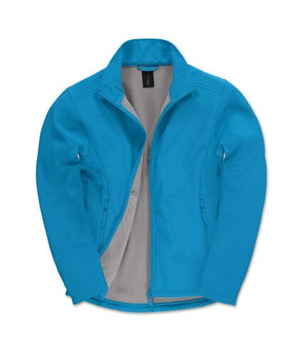 B&C Mens ID.701 Soft Shell Jacket (Blue Atoll) - UTBC5468
