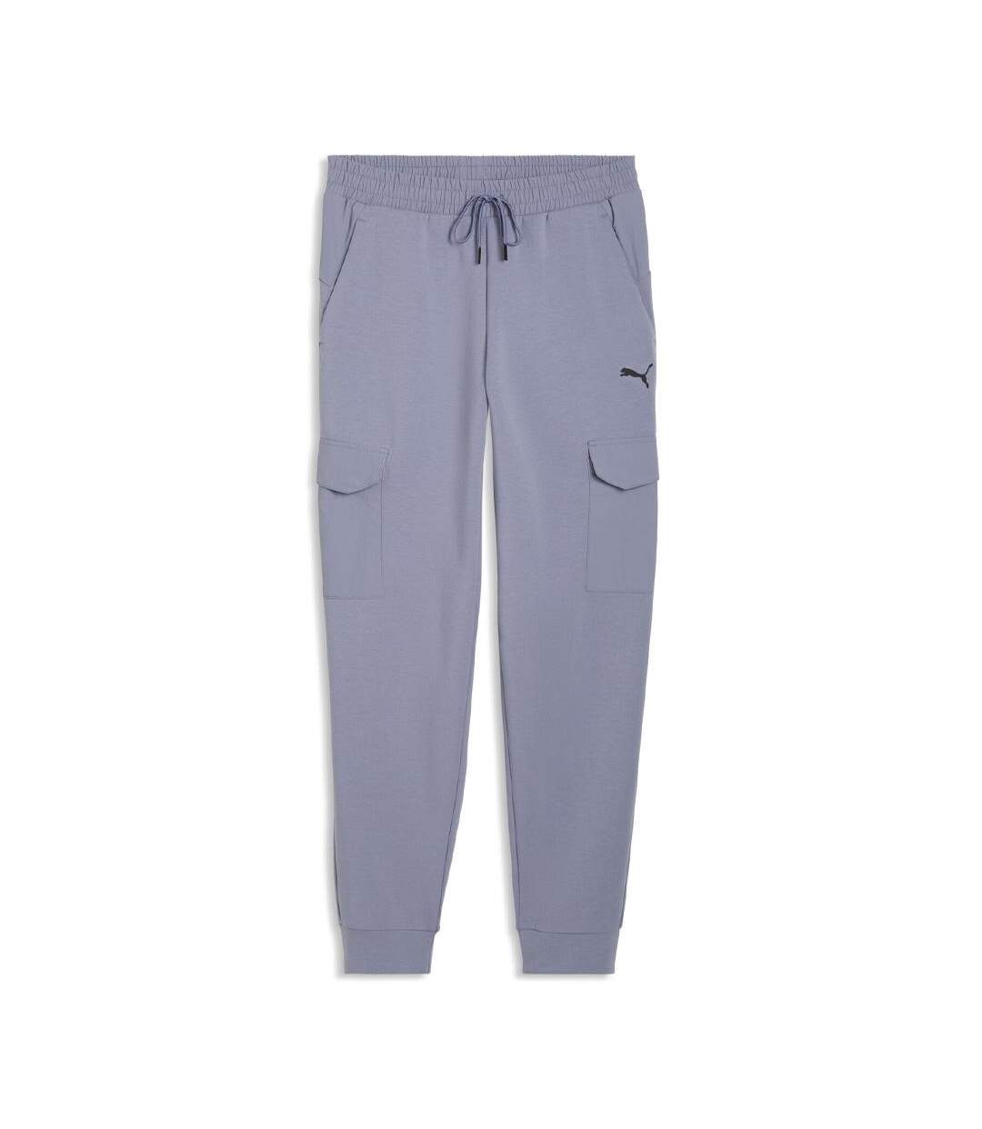 Jogging bleu femme puma sport cargo-2