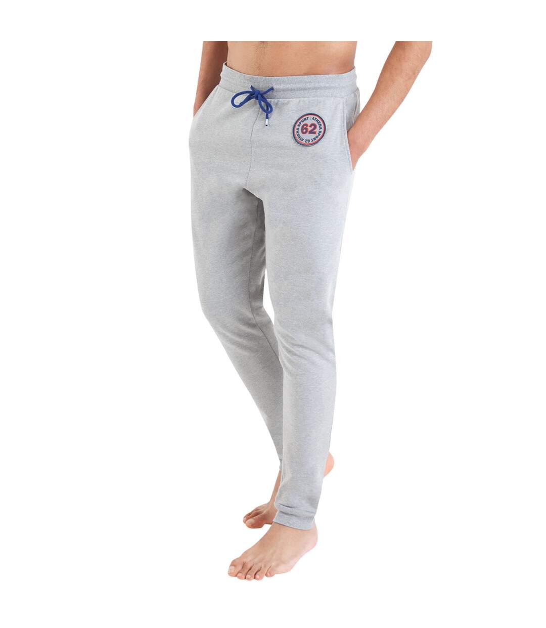 Pantalon de pyjama homme Molletonné Athena-2