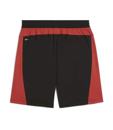 Short noir/rouge homme puma fabric