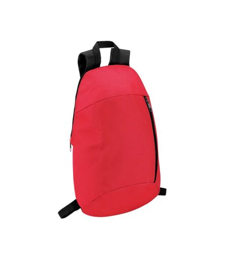 Tirana front pocket backpack one size red MidOcean