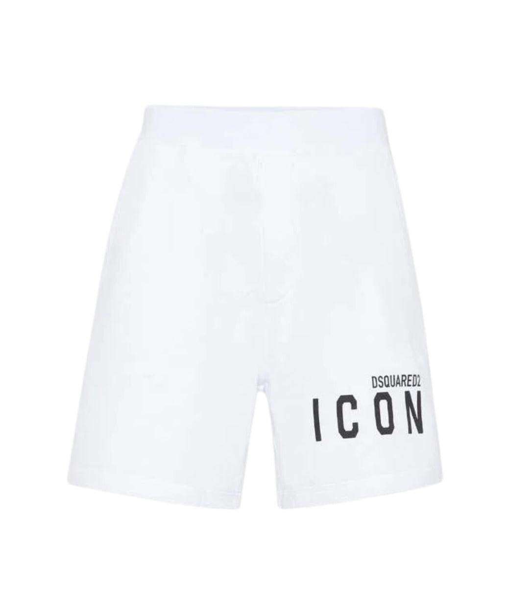 Short Motif/style Icône Homme Blanc DSquared2-1