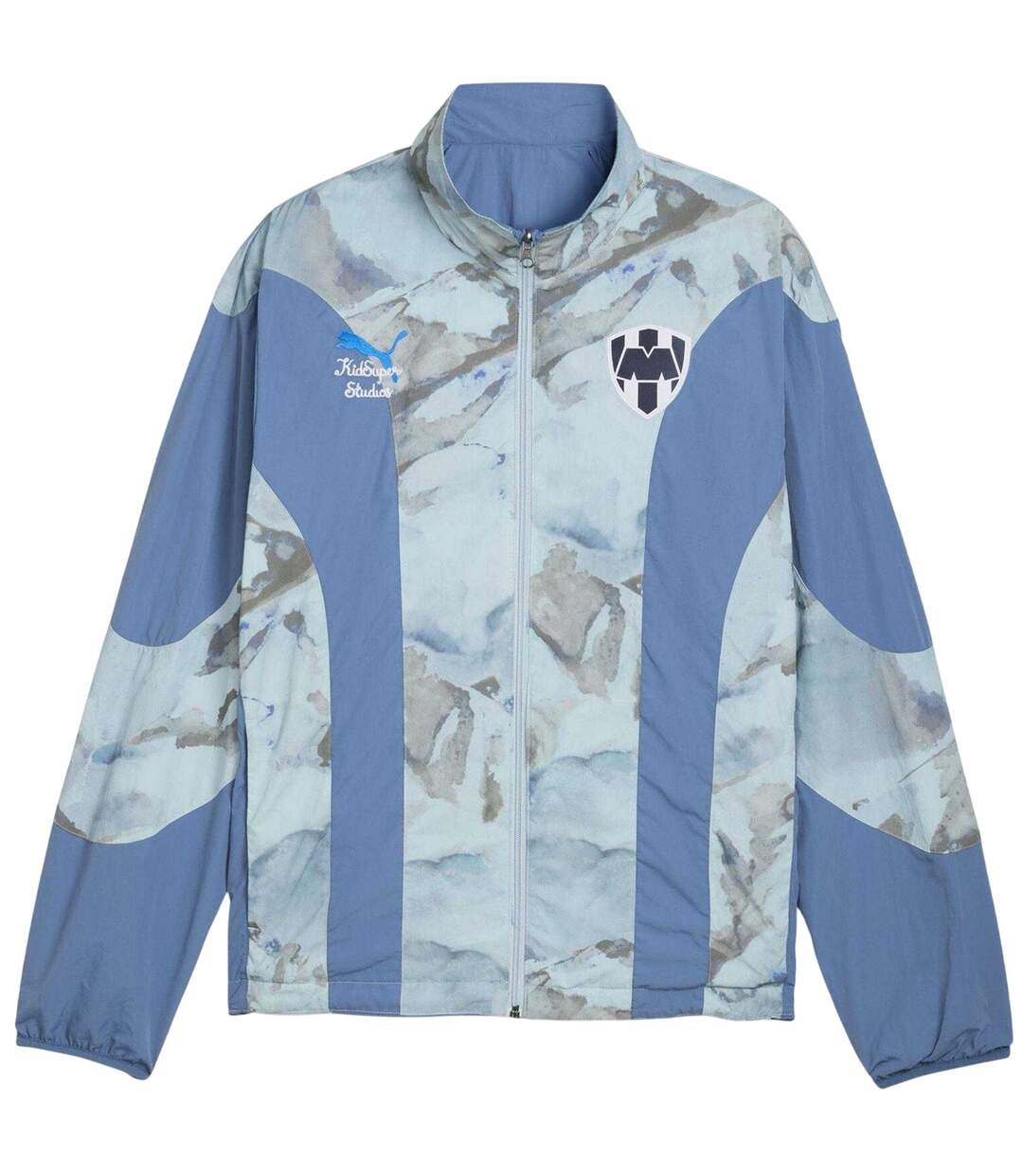 Mens Kidsuper Cf Monterrey Anorak Deep Navy Puma-2