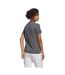 T-shirt Motif/style Gros Logo Femme Gris Foncé Chiné Adidas-3