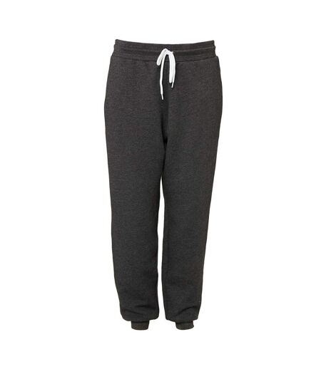 Unisex Adults Jogger Sweatpants Dark Grey Heather Bella + Canvas