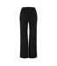 Womens/ladies Reyna Wide Leg Trousers Black Finery-2