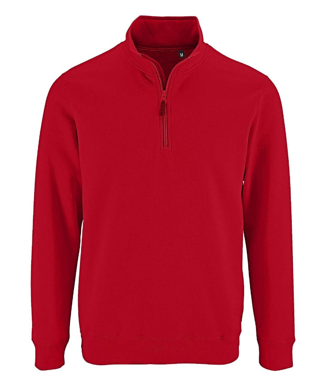 Sweat-shirt col camionneur - 02088 - rouge