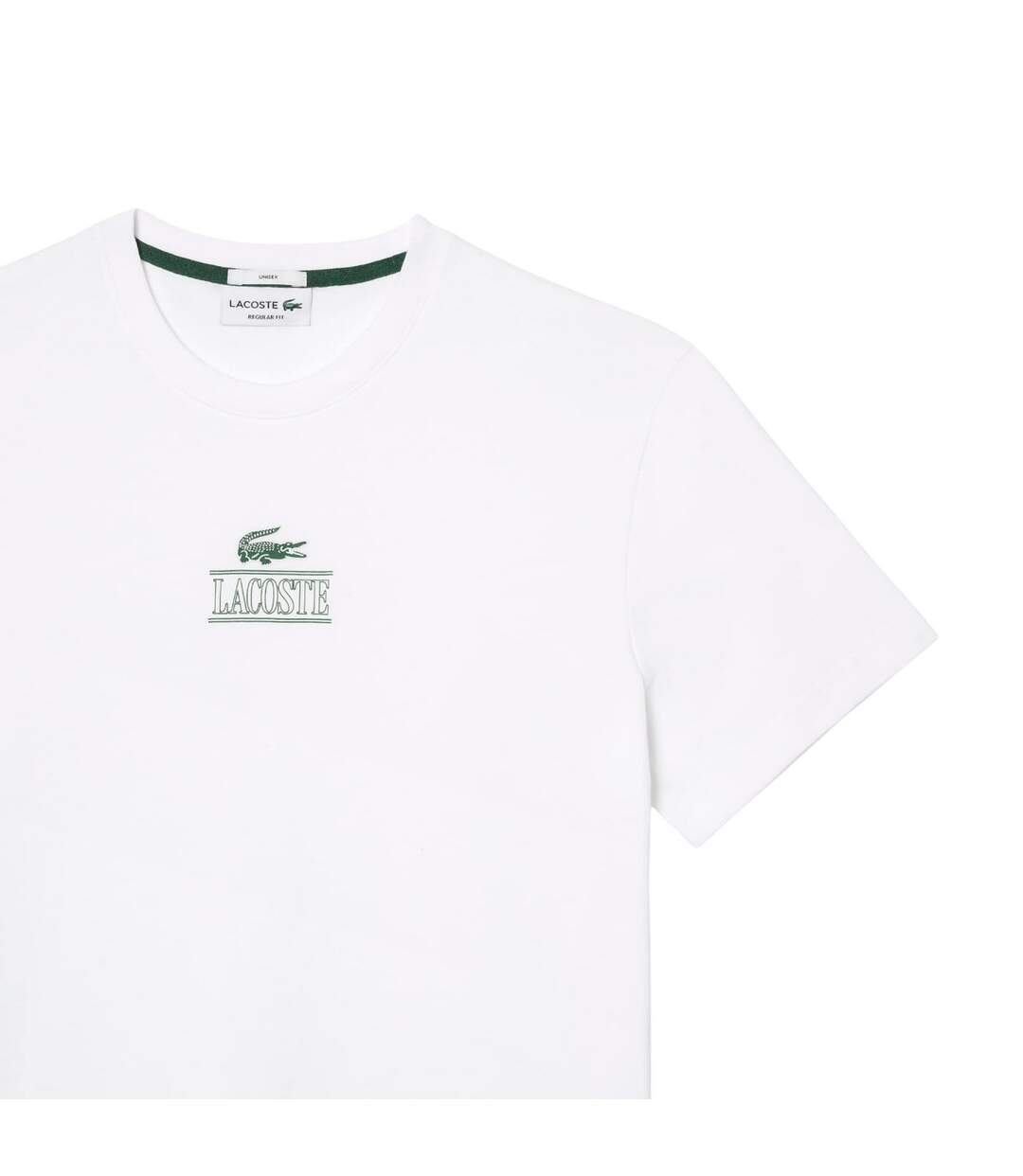 T-shirt Homme Blanc Lacoste-4