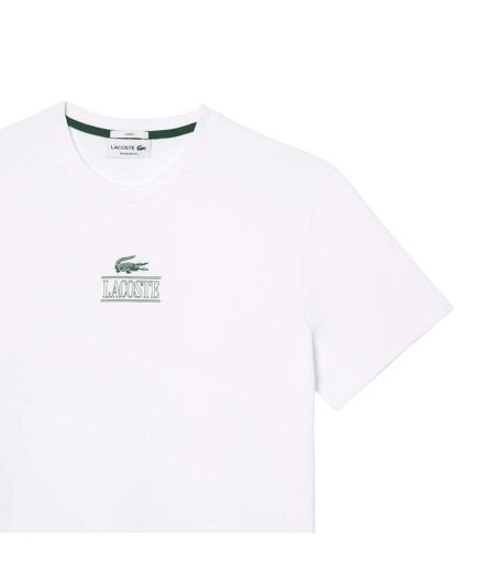 T-shirt Homme Blanc Lacoste