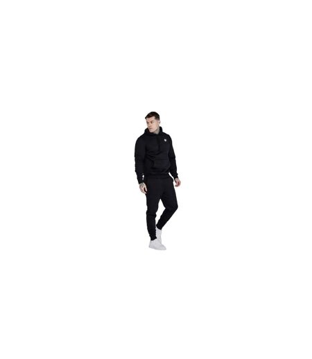 Mens Casual Hoodie Black SikSilk