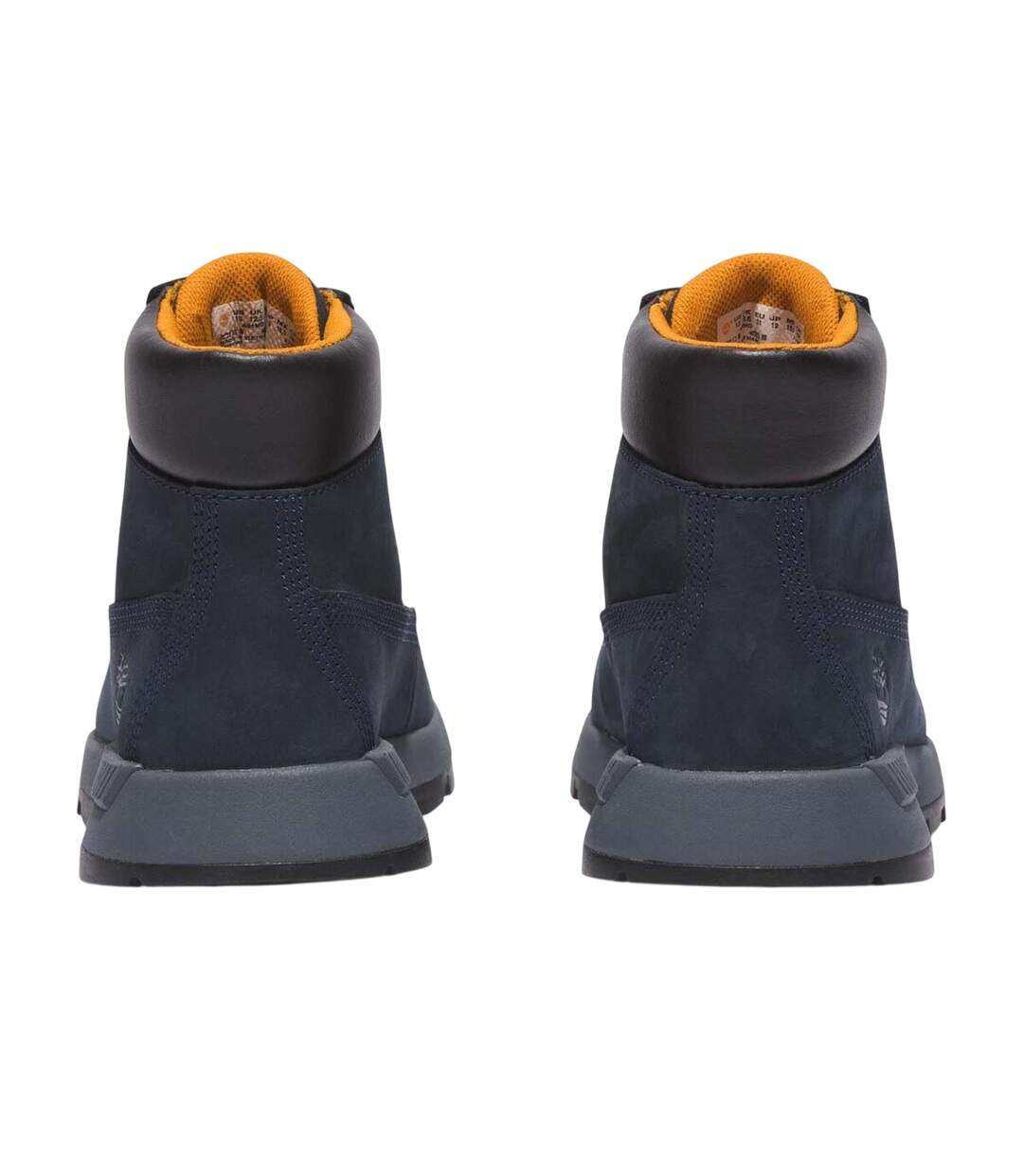 Womens/ladies Killington Trekker Leather Mid Calf Trainers Navy Timberland-2
