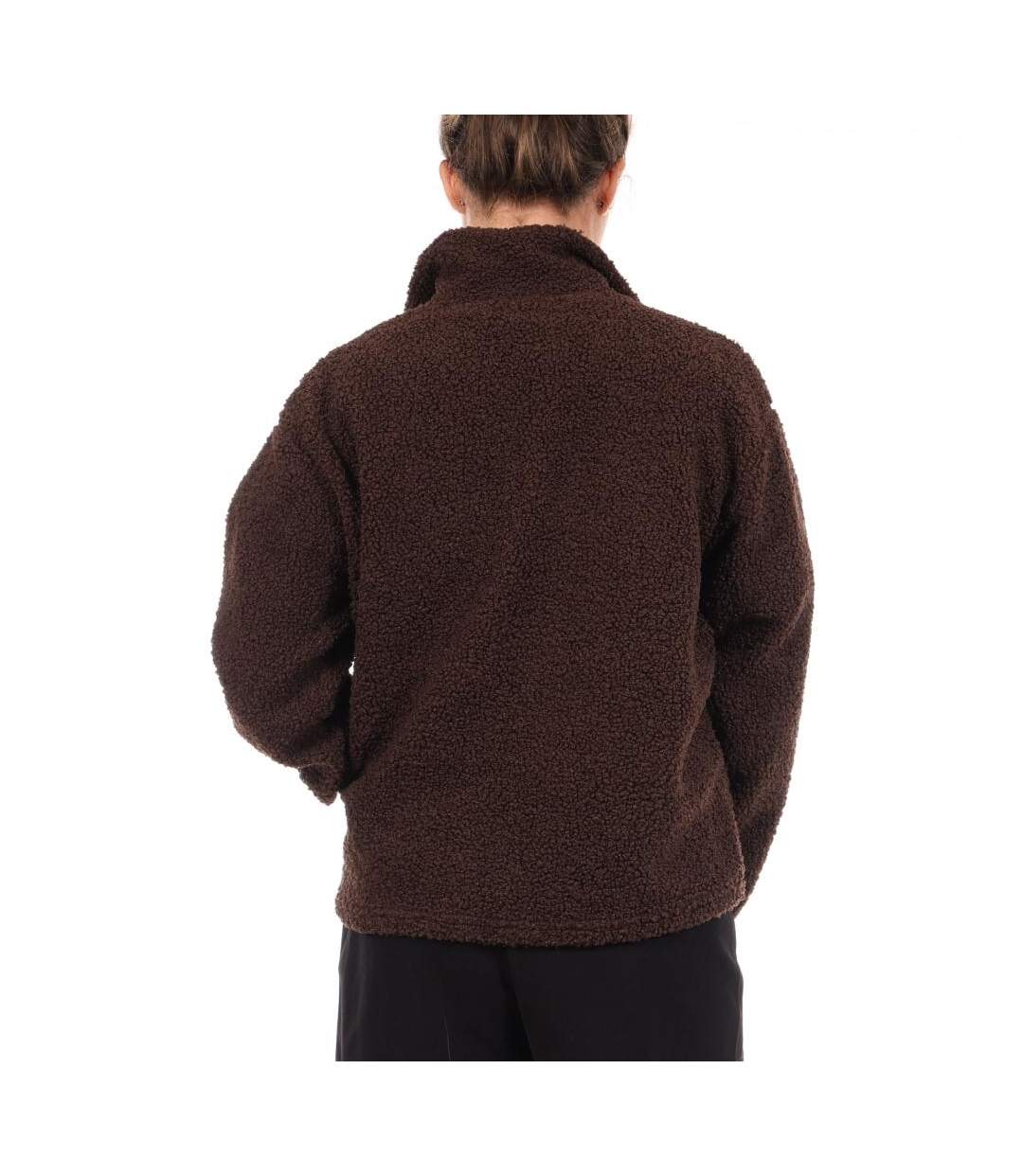 Sweat marron femme pieces pckatty-2