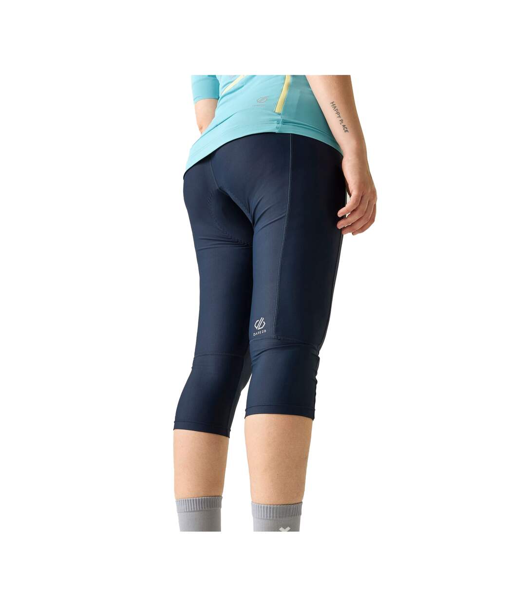 Pantacourt Cyclisme Verve Femme Bleu Marine Dare 2B-3