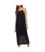 Robe Noire Femme Vero Moda Singlet Calf - L