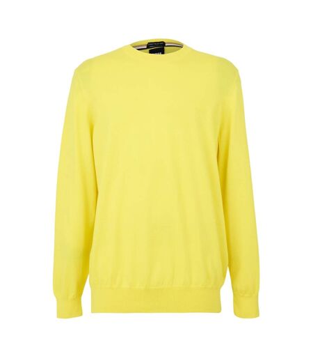 Pull Pascas Homme Jaune Vif Boss