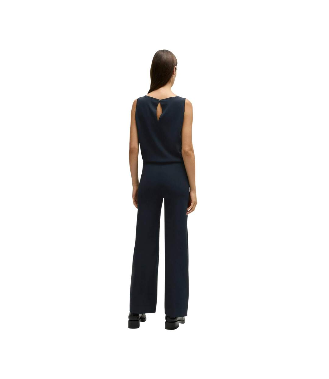 Combinaison Sans Manches Femme Bleu Foncé Boss-3