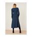 Robe mi-longue femme bleu Dorothy Perkins