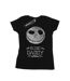 Disney Femme/Les femmes - T-shirt en coton Nightmare Before Christmas Bone Daddy (Les cauchemars avant Noël) (Noir) - UTBI35508-1