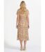 Robe longue imprimée décolleté cache-c¿ur-2