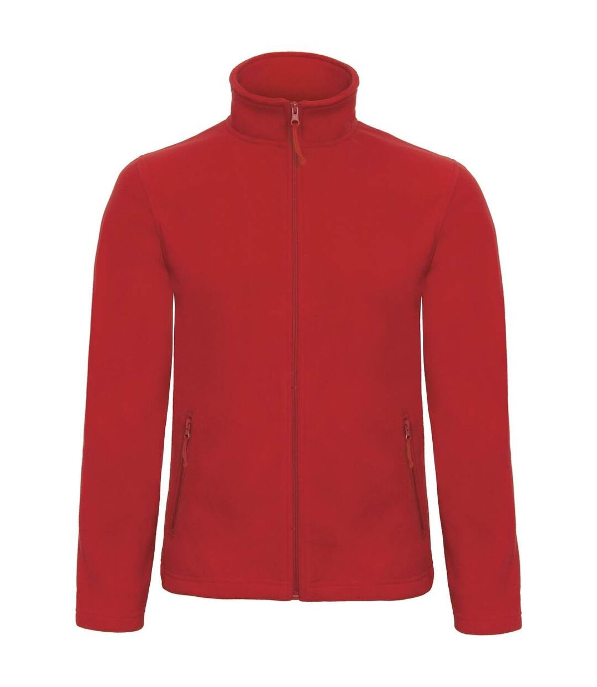 B&C Collection Mens ID 501 Microfleece Jacket (Red)