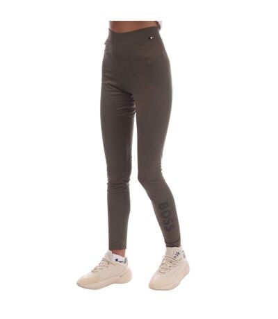 Pantalon De Jogging C_eleg Femme Vert Boss